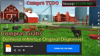 Farming USA 2 Dinheiro Infinito  Atualizado V 180 [upl. by Mayrim]