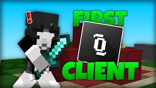 THE FIRST MCPE MOBILE CLIENT  ORIGIN CLIENT [upl. by Kreiker]