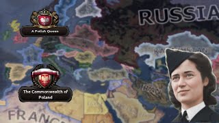 Hearts Of Iron IV Dreams Of Poland Mod  Jadwiga IIs Commonwealth of Poland  A Polish Queen [upl. by Naols]