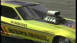 Drag Racing 1977 NHRA Gatornationals Funny Car Round 2 [upl. by Nitas]