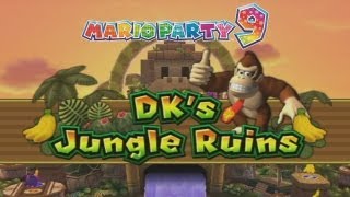 Mario Party 9 Party Mode  DKs Jungle Ruins [upl. by Sadnac711]