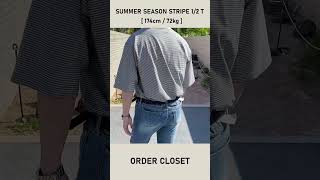 SUMMER SEASON STRIPE 12 TSHIRT [upl. by Canute]