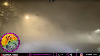 Major Hurricane Milton Crushes Tampa Bay  INSANE INTERCEPT  Live Storm Chase [upl. by Yelkao984]