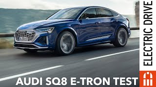 2023 Audi SQ8 etron Sportback Fahrbericht Test Review Verbrauch Reichweite  Electric Drive [upl. by Maunsell967]