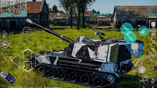 PLATOON VIDAR  New Insen Swedish Tank Rank VII 👀🔥  War Thunder Mobile [upl. by Llerrem]