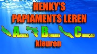 Papiaments leren  Les 04 kleuren  Henkys Papiaments  Papiamentu  Papiamento [upl. by Nylodnewg]