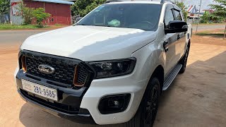 ស្តុកថ្មីតំលៃមហាពិសេស Ford Wildtrak 2022 Full Options [upl. by Nnylyrehc]