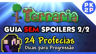 Terraria ► 24 Dicas Proféticas  Guia de Progressão SEM SPOILERS  Parte 22 [upl. by Blaire]