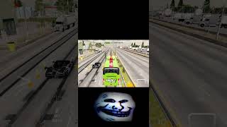 Bus 🆚 Malaren Senna Race In Car Parking Multiplayer youtubeshorts [upl. by Onitsuaf927]