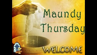 Maundy Thursday 28th March 2024 St Martins Lutheran Church Mannum [upl. by Karyn]