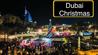 Souk Madinat Jumeirah Christmas Market 2023  4K Dubai  UAE  Travel to Dubai  Dubai Itinerary [upl. by Hildegaard531]