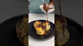 Profiteroles maison recettes profiterol profiterole recipe food recettes pastry [upl. by Nataniel]