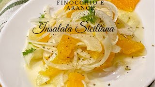 Insalata siciliana di finocchi e arance [upl. by Hammad545]