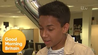 ALevel Students Open Their Results Live on Air  Good Morning Britain [upl. by Lewap550]