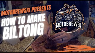 How to make biltong The Ultimate Adventure Bike Riding Snack [upl. by Selina154]