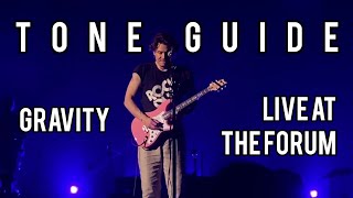 Tone Guide John Mayer  Gravity Live at The Forum  Sob Rock Tour [upl. by Nolita130]