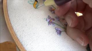 Sew Mate Punch Needle Kit  Tuscany Garden 俄羅斯刺繡材料包托斯卡尼花園 [upl. by Ffilc]