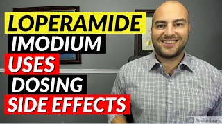 Loperamide Imodium  Uses Dosing Side Effects  Pharmacist Review [upl. by Fenn]