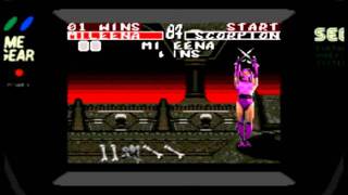 Mortal Kombat II Game Gear Fatalities [upl. by Fania]