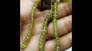 Natural Peridot Faceted Beads Cabochon Gemstone Loose Gemstone lot [upl. by Dyann]