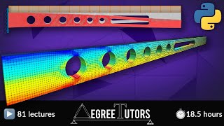 Build your own Finite Element Analysis toolbox in Python  DegreeTutorscom [upl. by Twyla448]