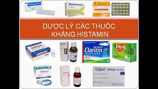 Pharmog SS1  Tập 06  Dược lý về thuốc kháng Histamin H1 [upl. by Aerdnwahs]