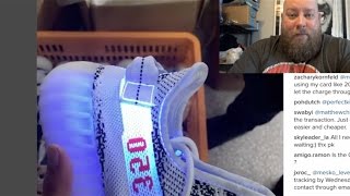 Newest FAKE UA Yeezy V2 Zebras PASS the Blacklight Test STAY WOKE BUYERS BEWARE [upl. by Anyahc]