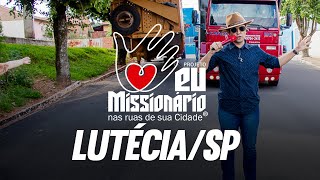 Projeto Eu Missionário  Israel Costa  LutéciaSP [upl. by Ajroj]