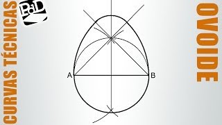 Trazar un ovoide según su eje menor [upl. by Annuahsal]