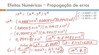 Operações Aritméticas em Sistemas de Ponto Flutuante [upl. by Negeam]