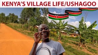 Life in BUNGOMA Villages KENYA 🇰🇪  Ushagoo [upl. by Suoivatco523]