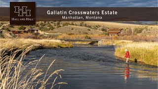 Montana Ranch For Sale  Gallatin Crosswaters Estate [upl. by Matheny]