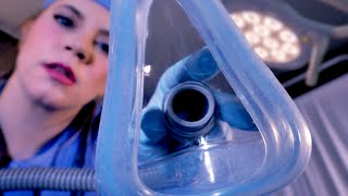 ASMR Hospital Anesthesiologist Puts You Under for Surgery  Full Body Exam IV amp Monitor [upl. by Analla]