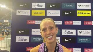 quotI want to win its been a long time comingquot  Jemma Reekie ahead of the World Indoors [upl. by Sivel]