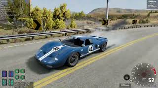 Ford GT40 MK1  BeamNG Drive  Logitechg920shifter [upl. by Ialda]