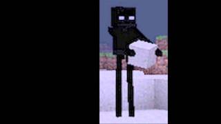 Minecraft Beta 18 Mob  The Enderman [upl. by Eedrahc]