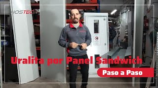 Como cambiar URALITA por panel SANDWICH  Paso a Paso  Retirada de Amianto  Hostec Cubiertas [upl. by Ilocin595]