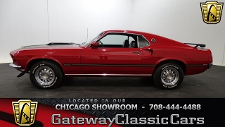 1969 Ford Mustang Mach 1 Gateway Classic Cars Chicago 1161 [upl. by Rebme]