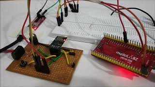 ESP8266 Interfacing with ARM7LPC2148 Creating a Webserver to control an LED [upl. by Enirolf550]