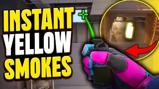 Vertigo Instant Yellow Smokes  CS2 Guide [upl. by Claire562]