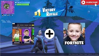 IM BACK playing duos with chases insane fortnite videos  solo dub HAPPY 2 B BACK [upl. by Irtemed]