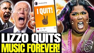 🚨BREAKING Lizzo QUITS Music FOREVER After Performing For Joe Biden I QUIT Didnt Sign Up For THIS [upl. by Apgar]