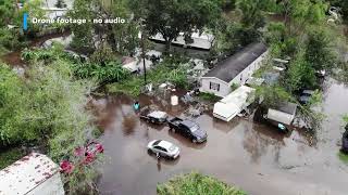 Hurricane Francine in New Orleans across Louisiana Aftermath of damage from floods amid 2024 storm [upl. by Cleland]