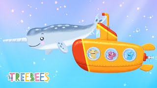 Narwhal Narwhal  The Treebees Kids Songs  Learning About Nature [upl. by Simetra]