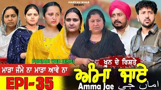 ਅੰਮਾ ਜਾਏ AMMA JAE EPI 35 PUNJABI WEB SERIES 2023 Dharant Jhinjer Haryau wale punjabiwebseries [upl. by Nnaid]