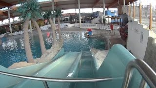 Shortest Water Slide at Aquapark Wrocław [upl. by Eiznek906]