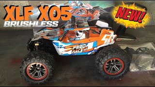 XLF X05 BRUSHLESS 110 DESERT TRUCK  UNBOXING OVERVIEW [upl. by Care107]