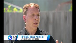 Dvir Abramovich on Ch10 News about the Melbourne City Council vote on the IsraelHamas ceasfire [upl. by Asset853]