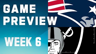 New England Patriots vs Las Vegas Raiders  2023 Week 6 Game Preview [upl. by Ahseeyt]