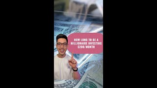 How Long to Be a Millionaire Investing 200Month [upl. by Bainbrudge711]